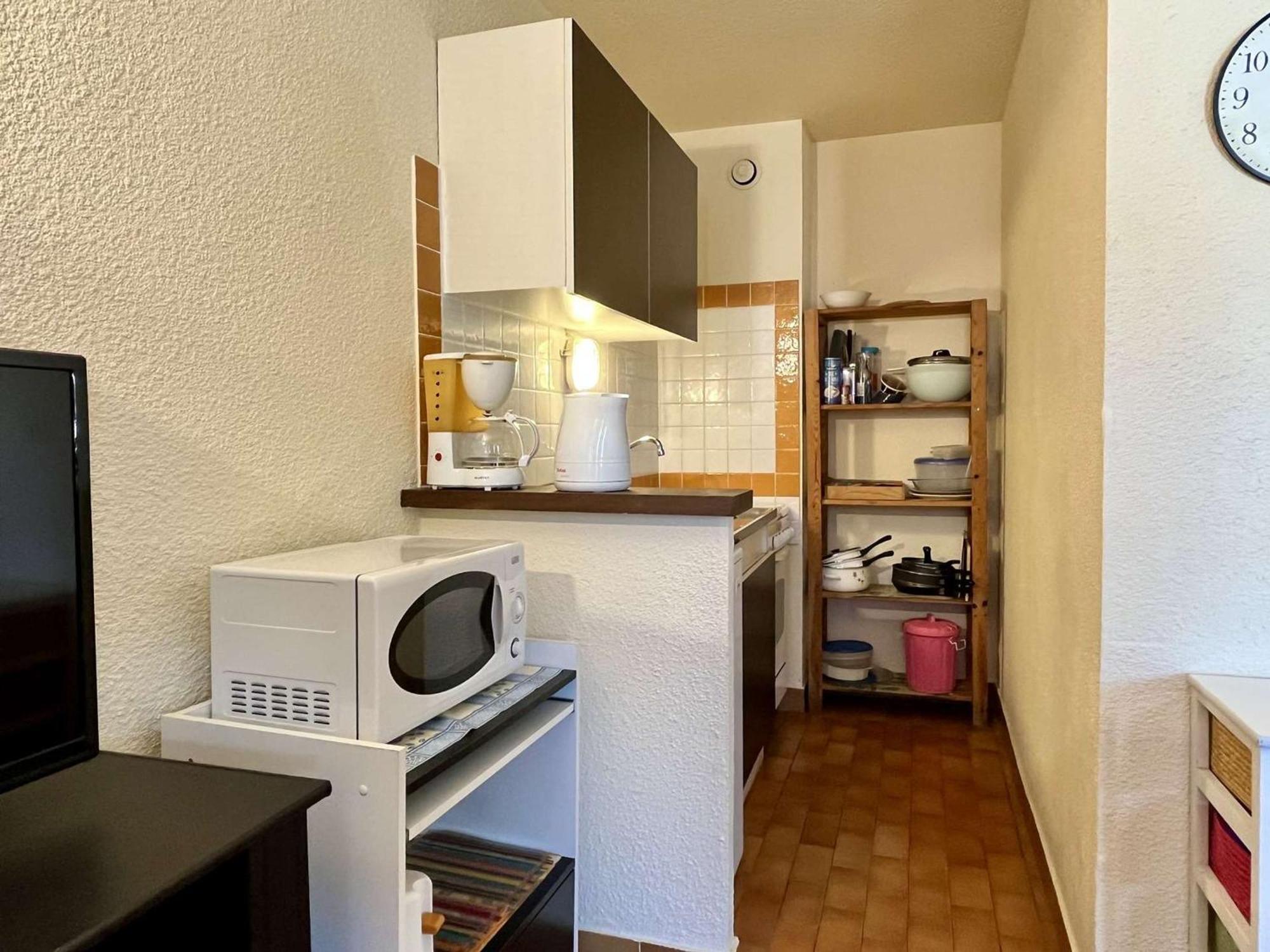 Appartement Studio/Cabine 4 Pers, Proche Plage, Garage Prive - Argeles-Sur-Mer - Fr-1-225-17 Dış mekan fotoğraf