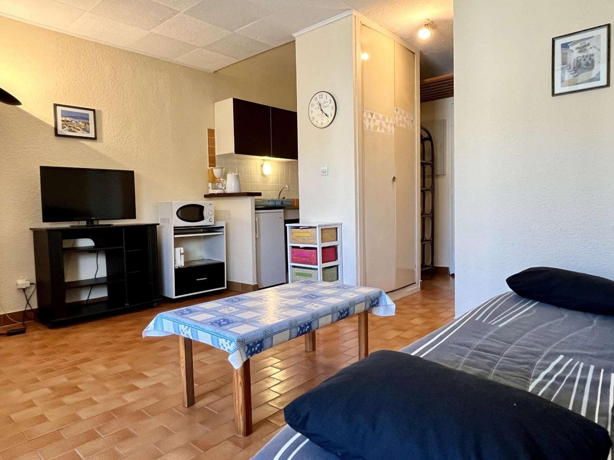 Appartement Studio/Cabine 4 Pers, Proche Plage, Garage Prive - Argeles-Sur-Mer - Fr-1-225-17 Dış mekan fotoğraf